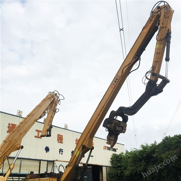 挖掘机专业改装30吨打桩臂专业快速